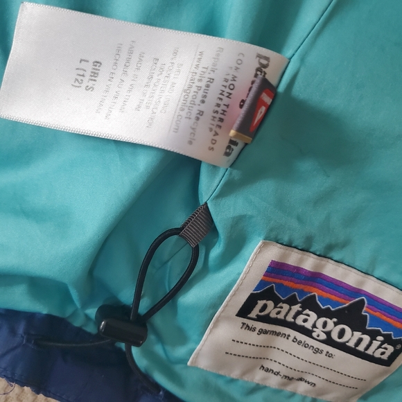 Patagonia girls jacket SZ L/W'S XS - Picture 4 of 8